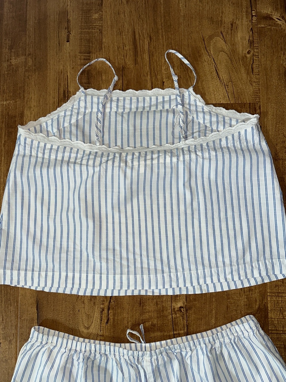 Auden Cotton Blend Tank Top and Shorts Pajama Set. - Picture 5 of 9